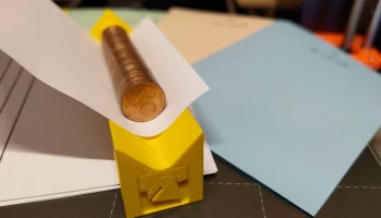 Помощник по рулонам монет с бумажными шаблонами для рулон.. 2