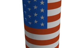 Slim Can Koozie - Патриотический американский флаг.........