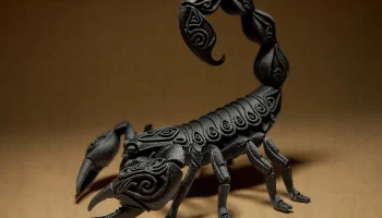 Дизайнерская скульптура СКОРПИОН...... 3