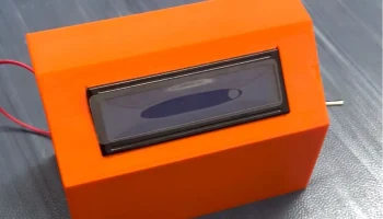 Корпус текстового терминала LoRa с ЖК-дисплеем 16x2 и гне.. 1