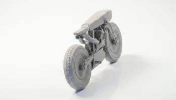 Футуристический мотоцикл Bik 3D для печати... 3