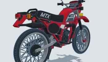 Hond.a MTX50 1983 года выпуска, масштаб 1:8, дизайнер Эд ... 5