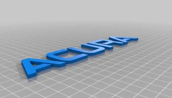 Текст логотипа Acura
