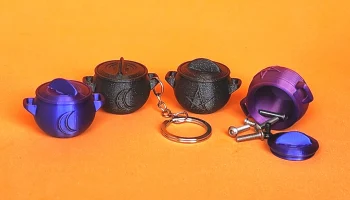 Тайник с волшебным котлом - крошечный горшок с секретами 3