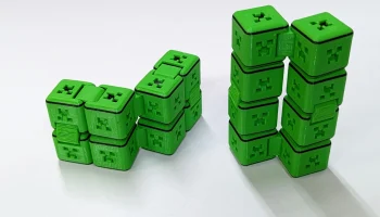 Minecraft Creeper Бесконечный куб 1