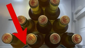 (Пиво?) Держатель для бутылки/банки на холодильник...