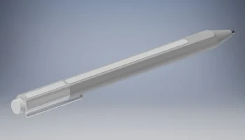 Microsoft Surface Pen 4 - точная модель для дизайнерского... Microsoft Surface Pen 4 - точная модель для дизайнерского...