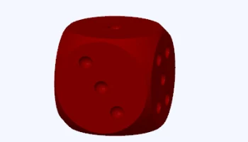 Заряженная игральная кость
