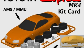 Карта комплекта Toyota Supra MK4