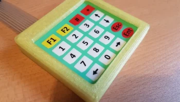 Чехол для клавиатуры 4x5, Arduino.
