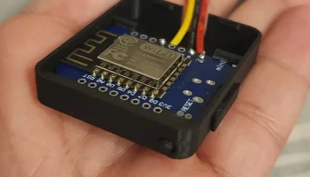Миниатюрный чехол "ESP8266 D1 mini" с кнопкой........