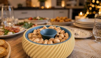 Миска для фисташек с мусоросборником 1
