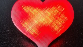 Heart lamp 4