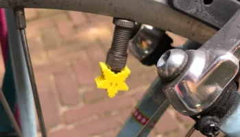 Happy star, крышка велосипедного клапана для Dunlop/Blitz...
