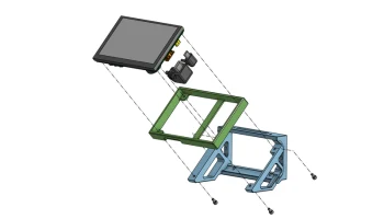 Крепление дисплея BTT HDMI5 V1.2 Voron 8