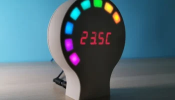 Цифровой термометр / Thermom&egrave;tre Digital (Arduino)..........