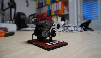 MINI Toyota с 4-цилиндровым двигателем 22RE, полная рабоч... 5
