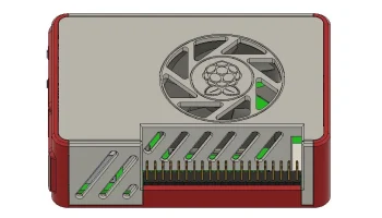 Корпус Raspberry Pi 4B 3