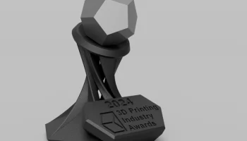 Дизайн трофея премии 3DPI 2024