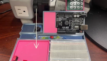 Заполните лоток, держатель Arduino
