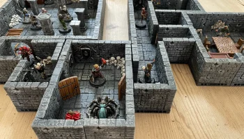 Кирпичный пол OpenLock Dungeon 1