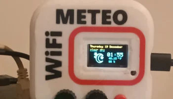Метеостанция Wi-Fi 4
