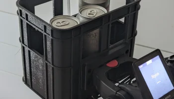 Пивной ящик на 6 банок 0,5 л с креплением Klickfix для ве...
