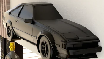 Toyota Celica Supra MK2 Настенный
