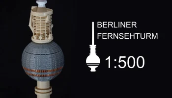 Berliner Fernsehturm (Берлинская телебашня) 1:500