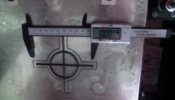Калибровочный круг 100х100 и диаметром 50 мм.........