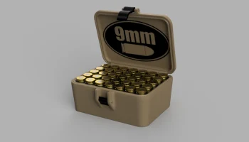 Ящик для боеприпасов 9 мм. 6