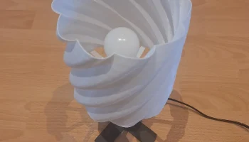 Ersatz-Lampenschirm f&uuml;r Ikea Barlast - 3D-gedruckt 4