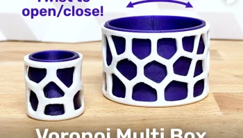 Voronoi Multi Box (поверните, чтобы открыть чашу)......