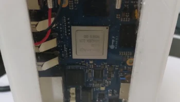 Оранжевый чехол для Pi 5 Plus