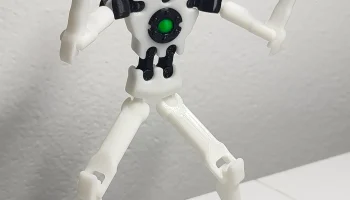 ETP-Bot V2 - Фигурка - легко распечатать с помощью PLA... 7