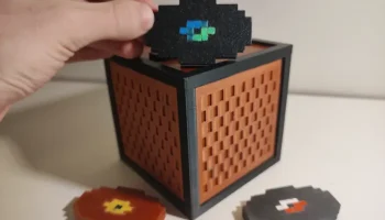 Рабочий музыкальный автомат Minecraft............