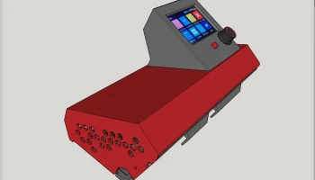LowRider 3 CNC - корпус блока управления для Raspberry Pi... 3
