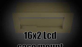 Крепление для корпуса ЖК-дисплея 16x2............