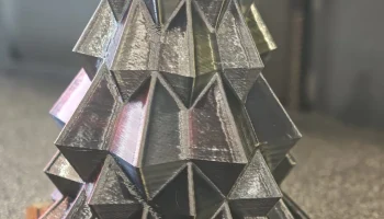 Moderner Geometrischer Weihnachtsbaum / Christbaum sehr e... 1