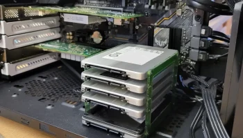 Кронштейн от 1xSSD до 6xSSD (для Node 804 и других корпус...