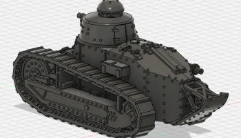 Танк Renault FT-17 времен Первой мировой войны...... 1