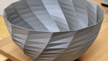 Полигональная чаша, сделанная для режима ваза.......