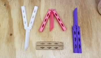 Нож-бабочка - печать на месте - Balisong......... 1