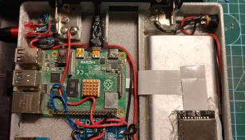 Надежный ноутбук Raspberry Pi 7 дюймов. 5