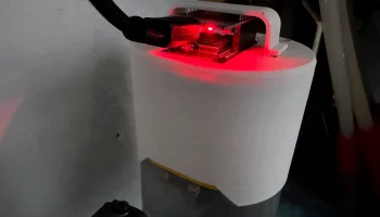 Крепление ESP32-CAM для Axioma Qalcosonic W1 Крепление ESP32-CAM для Axioma Qalcosonic W1