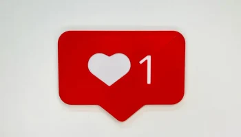 Кнопка любви в стиле Instagram 1