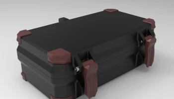 Прочный мини-футляр с толстыми стенками 162x82x52 мм....... 2