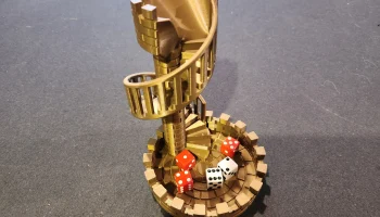 Лестница замка Dice Tower 4
