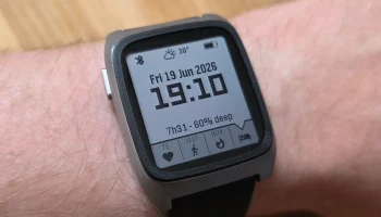 Крышка небольшого безеля Pebble Time 2