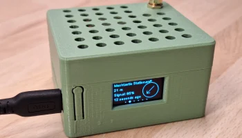 Корпус Meshtastic Heltec V3 с местом для GPS и аккумулято..